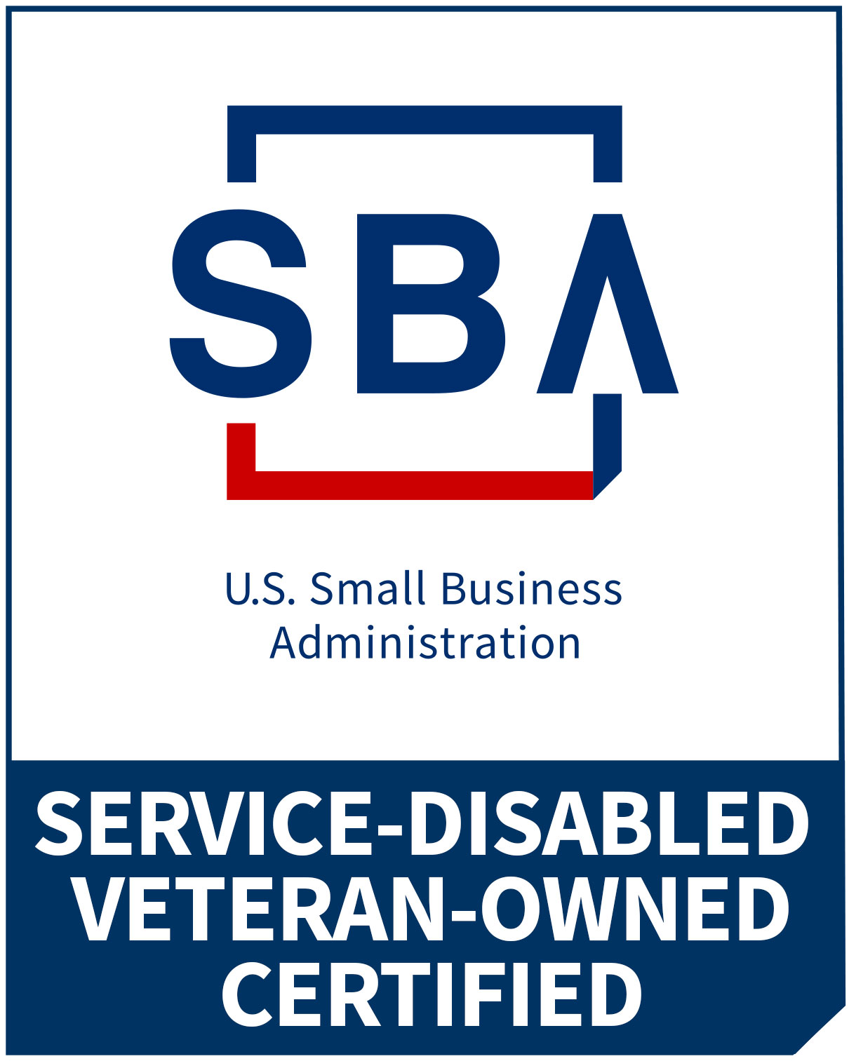 SDVOSB Certified badge